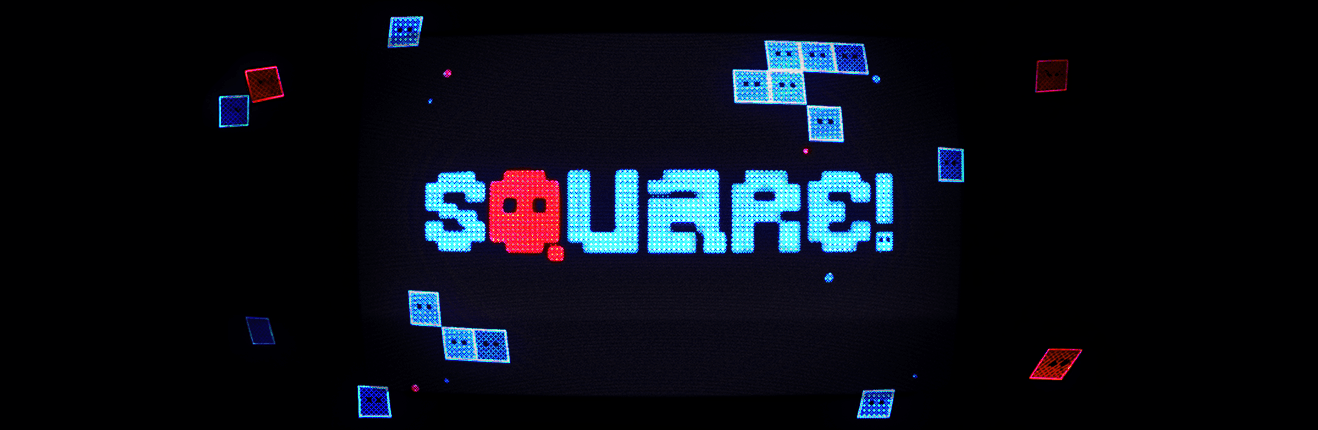 Square! title art